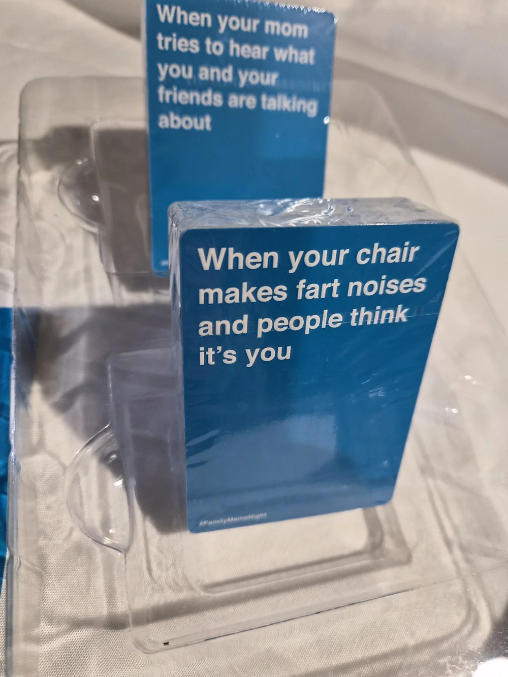 Family Meme Night Game - Blue